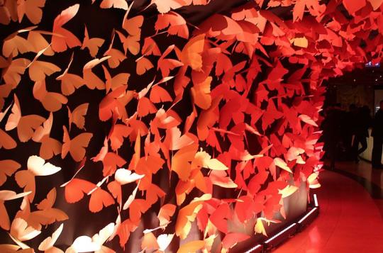 laser-cut-paper-butterflies-for-london-restaurant-entranceway